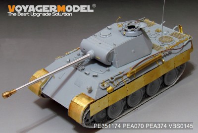 Voyager Model PE351174 WWII German Panther A early ver. Basic (MENG TS-046) 1/35