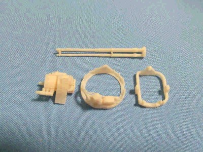 Metallic Details MDR3224 Bell AH-1G Cobra M197 Gatling gun (designed to be used with ICM and Revell kits) 1/32