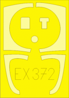 Eduard EX372 1/48 Маска для F-5A