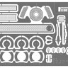 Hasegawa 72102 Фототравление Photoetched Parts For Lancia 1/24