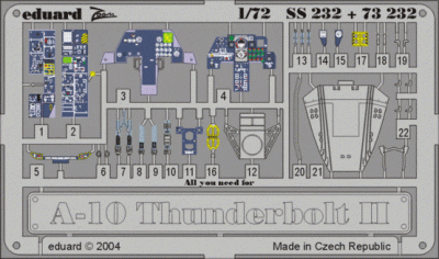Eduard 73232 A-10 ITA/REV
