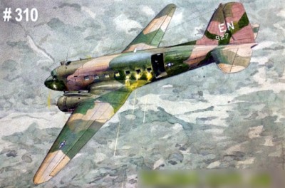 Roden 14410 Douglas AC-47D Spooky ground attack gunship 1/144