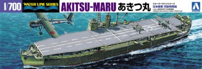 Aoshima 01229 IJA Hei Type Special Vessel Akitsumaru 1:700
