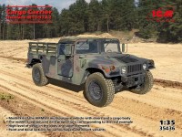 ICM 35436 Cargo Carrier Humvee M1097A2 (2x camo) 1/35