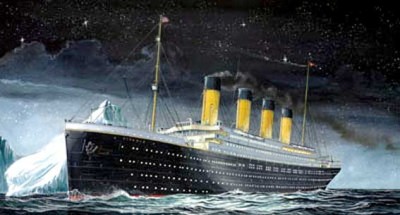Revell 05804 Английский корабль &quot;R.M.S. Titanic&quot; 1/1200