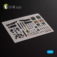 Reskit K72120 Mirage 2000D Interior 3D (MSVIT) 1/72