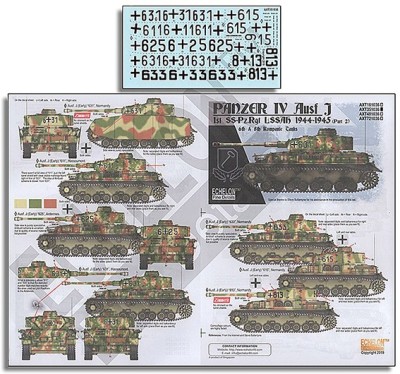 Echelon FD AXT351036 LAH Pz.Kpfw.IV Ausf.Js, 1944-1945 (Pt.2) 1/35