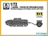 S-Model PS720089   Munitionsschlepper Auf Pz. Kpfw. I Ausf. A with Trailer (2 kits)  1/72