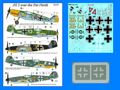AML AMLD48029 Декали JG 5 over the Far North 1/48