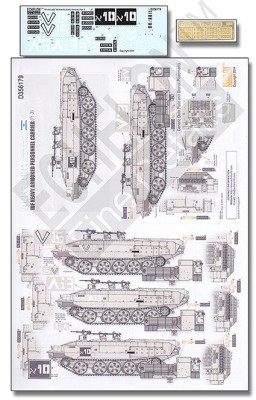 Echelon FD D356179 Achzarit &quot;Cruel Lady&quot; Early Version (Part 3) 1/35
