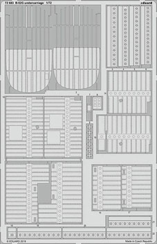 Eduard 72683 SET B-52G undercarriage (MODELC.)