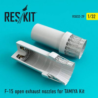 Reskit RSU32-0029 F-15 open exhaust nozzles (TAM) 1/32