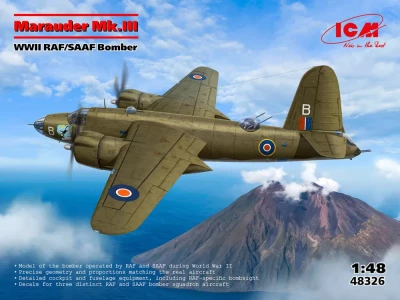 ICM 48326 Marauder Mk.III - RAF/SAAF WWII Bomber 1/48