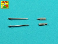 Aber 35L-342 German 3CM Flak 103 two barrels for 'Kugelblitz' tanks 1/35