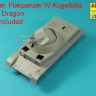 Aber 35L-342 German 3CM Flak 103 two barrels for 'Kugelblitz' tanks 1/35