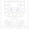 KV Models 48024 Hs-126A-1/Hs-126B-1 (ICM #48212,#48213) + маски на диски и колеса ICM 1/48