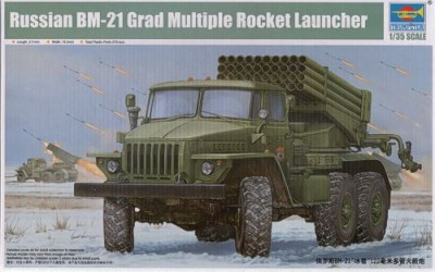 Trumpeter 01013 БМ-21 &quot;Град&quot; (ранняя) 1/35