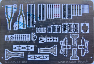 BILEK BILEKVB005 1/48 PE set for Yak-11