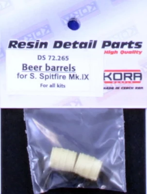 Kora Model DS72265 Beer barrels for S.Spitfire Mk.IX (all kits) 1/72