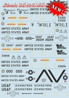 Print scale 48-107 Sikorsky UH-60A/MH-60G (wet decals) 1/48