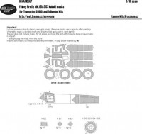 New Ware NWA-M0557 1/48 Mask Fairey Firefly Mk.I BASIC (TRUMP)