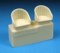 Barracuda Studios BCR48259 British WWI Wicker Seat - No Belts 1/48