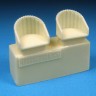 Barracuda Studios BCR48259 British WWI Wicker Seat - No Belts 1/48
