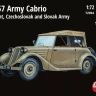 Attack 72964 Tatra 57 Army Cabrio Wehrmacht, Czechosl.Army 1/72