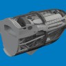Eduard 6481037 BRASSIN P-38F/G right engine PRINT (TAM) 1/48