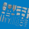 Eduard 6481037 BRASSIN P-38F/G right engine PRINT (TAM) 1/48