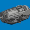 Eduard 6481037 BRASSIN P-38F/G right engine PRINT (TAM) 1/48