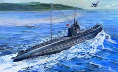 AFV club SE73507 Japanese Navy I-58 Submarine 1/350