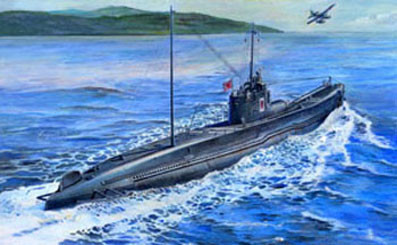 AFV club SE73507 1/350 Japanese Navy I-58 Submarine