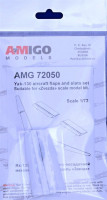 Amigo Models AMG 72050 Yak-130 aircraft flaps and slats (ZVEZDA) 1/72