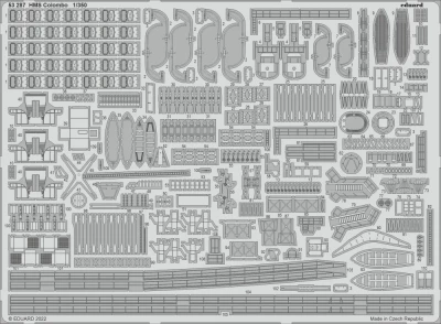 Eduard 53287 SET HMS Colombo (TRUMP) 1/350