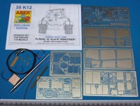 Aber 35K12 Pz.Kpfw.VI King Tiger Sd.Kfz.182 Henschel (designed to be used with Dragon kits) 1/35