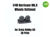 Art Scale 200-A48003 Hawker Hurricane Mk.II - main Wheels 1/48
