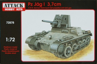 Attack Hobby 72878 Pz Jag I 3,7cm 1/72