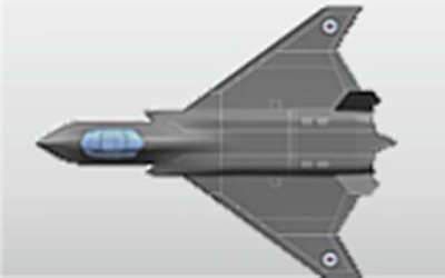 Anigrand ANIG2138 BAE Tempest II British fifth generation fighter project 1/72