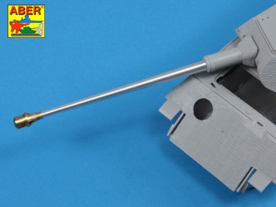 Aber 35 L-214 Barrel for German 88mm Kw.K 43 (L/71) gun used on Pz.Kpfw.VI King Tiger B Porsche turret-early (designed to be used with Takom kits) 1/35