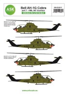 Art Scale 200-D32017 Bell AH-1G Cobra part 7 - HML-367 Scarface Decal sheet 1/32