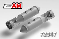 Advanced Modeling AMC 72047 ФАБ-250 ТС фугасная авиабомба калибра 250 кг толстостенная  1/72