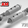 Advanced Modeling AMC 72047 ФАБ-250 ТС фугасная авиабомба калибра 250 кг толстостенная  1/72