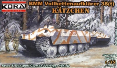 Kora Model A3503 BMM Vollkettenaufklarer 38(t) KATZCHEN 1/35