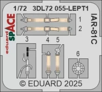 Eduard 3DL72055 IAR-81C SPACE (IBG) 1/72