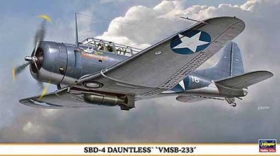 Hasegawa 09835 SBD-4 Dauntless (VMSB-233) 1/48