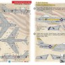 Print Scale 72532 North-American F-86A Sabres. Colourful Early Sabres. Part-3 1/72