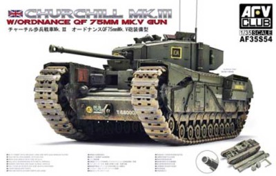 AFV Club AF35S54 Churchill MK 3/75 mm 1/35