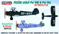 Kora Model KPK72069 Fw 44D & Fw 44J Bulgarian and Polish Service 1/72