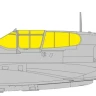 Eduard EX1089 Mask P-40E TFace (EDU) 1/48